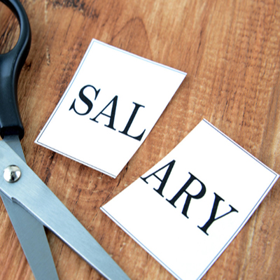 salary cut