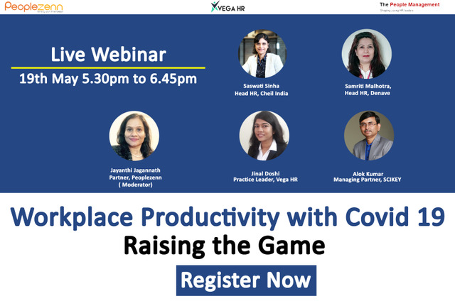 Workplace productivity with Covid 19 – Raising the Game