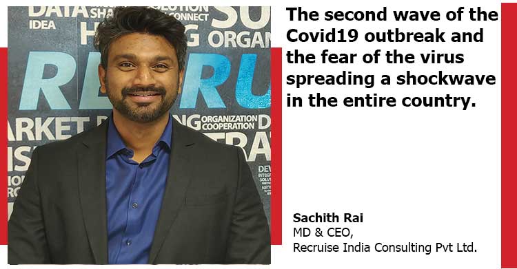 Responses for email interaction with The People Management magazine | Sachith Rai | Managing Director and CEO | Recruise India
