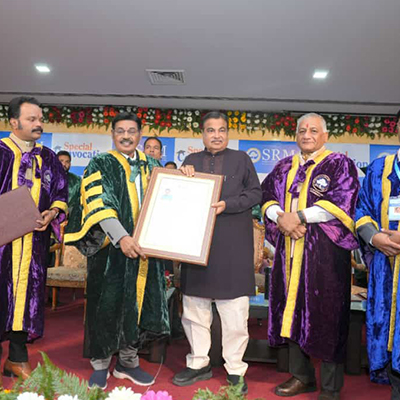 The 17th Convocation was celebrated with much fanfare at SRM IST NCR Campus